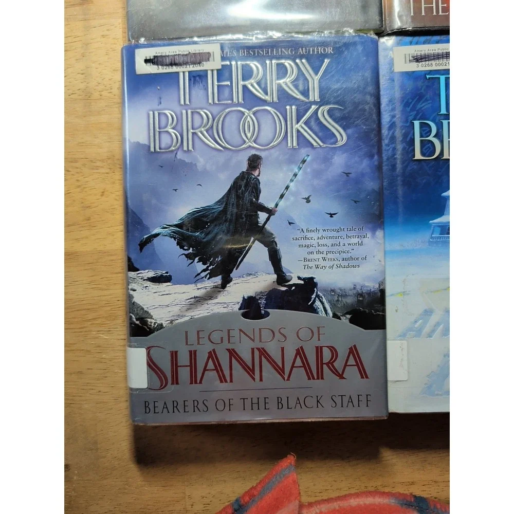 Lot of 6 Terry Brooks Hardcover Books Shannara Genesis Defenders Legends+More